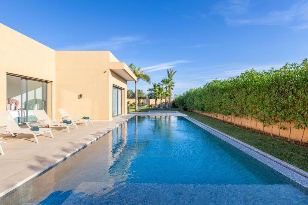 Villa Hawai, Ss Vis A Vis Avec Espace De Sport , Piscine Chauffee Marrakesh Luaran gambar