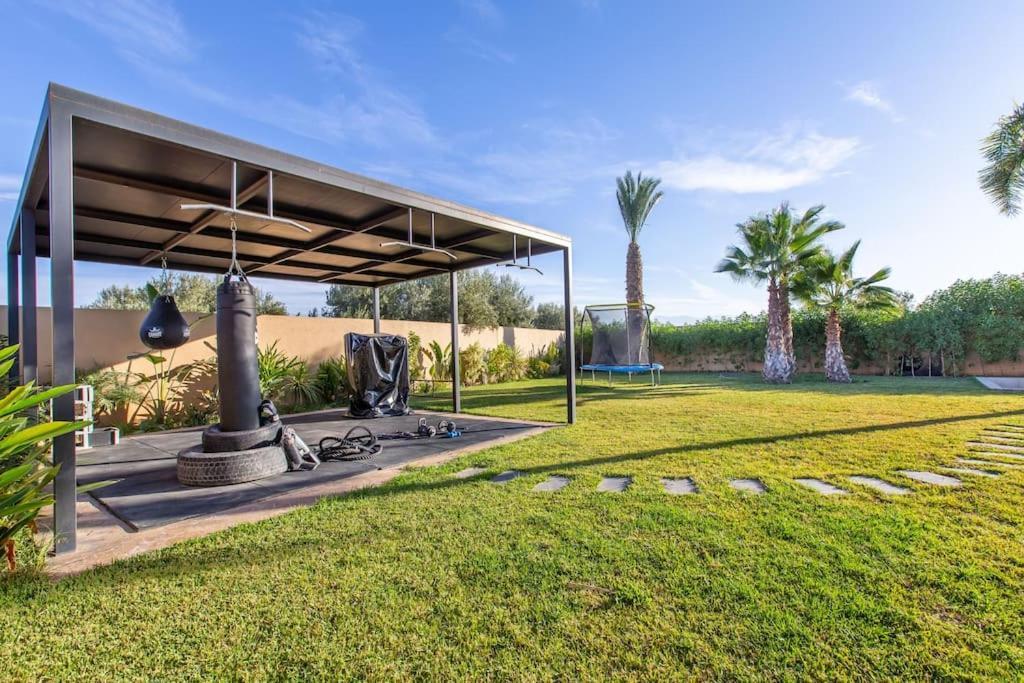 Villa Hawai, Ss Vis A Vis Avec Espace De Sport , Piscine Chauffee Marrakesh Luaran gambar