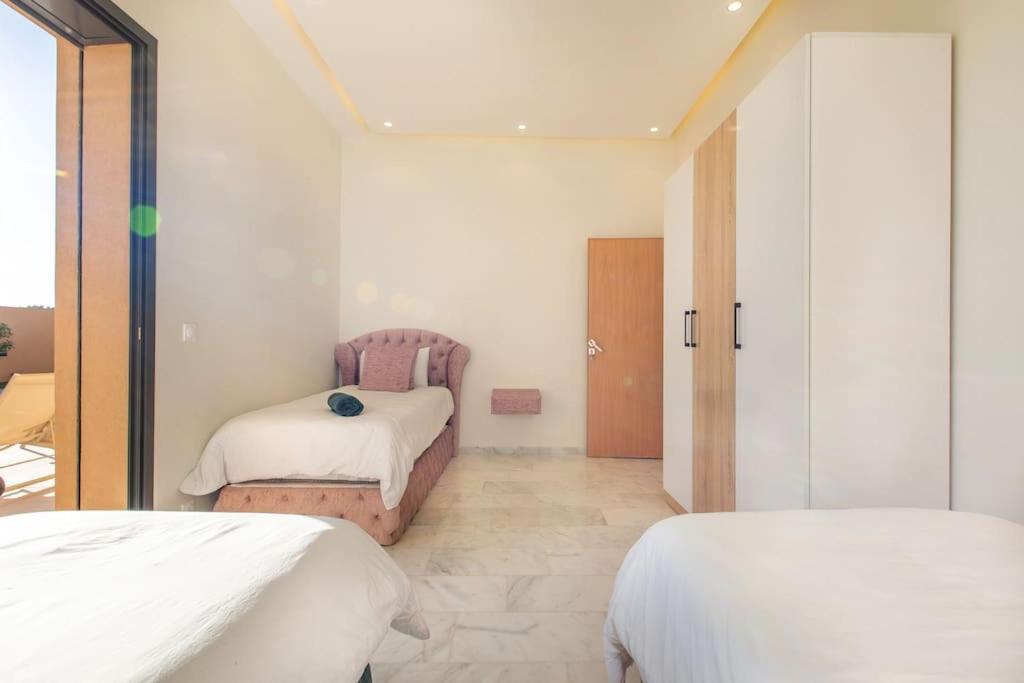 Villa Hawai, Ss Vis A Vis Avec Espace De Sport , Piscine Chauffee Marrakesh Luaran gambar